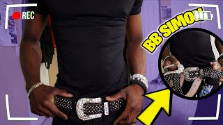 MY $5000 BELT COLLECTION VERY INSANE 2023 | B.B Simon Designer Belt *UNBOXING/REVIEW*