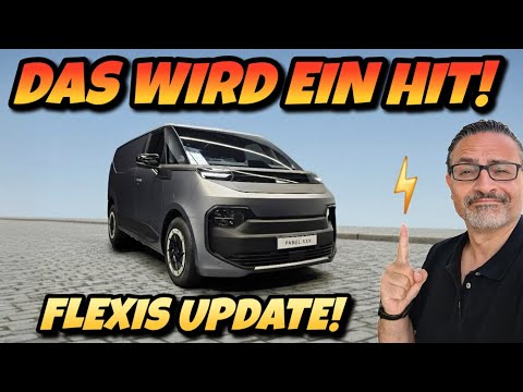 Mega Software! Flexis E-Transporter mit 800 Volt Ladetechnik. #logistics 