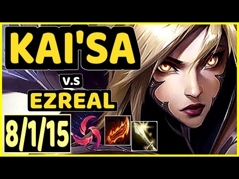 LVSYAN (KAI'SA) vs EZREAL - 8/1/15 KDA BOTTOM ADC GAMEPLAY - EUW Ranked MASTER