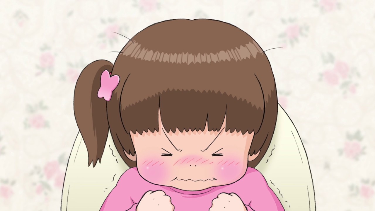 ぽぽちゃん　トイレできるかな_Popochan going to the washroom