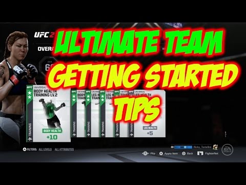UFC 2: ULTIMATE TEAM GETTING STARTED TIPS