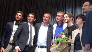 13.06.2017 - Valerio Scanu -  Ringraziamenti del Comitato di Bisaccia - (Finalmente Live Tour)