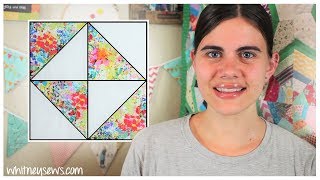 Broken Dishes Block | Sampler Sew Along | Whitney Sews