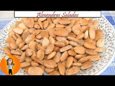 Almendras Saladas sin aceite | Receta de Cocina en Familia
