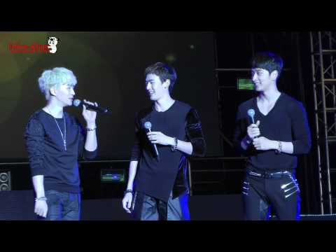 [Fan cam]140301 2PM in Nanning "is my party" Talking- Nichkhun focus