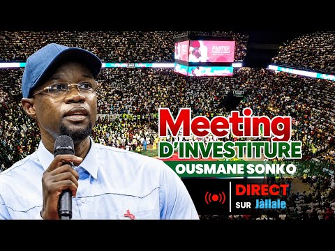 🔴 DIRECT DAKAR ARENA ● Meeting d’investiture d’Ousmane Sonko avec le Pastef 