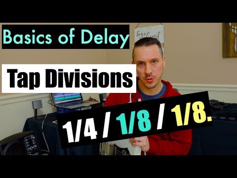 Basics of Delay Tap Divisions (1/4, 1/8 & Dotted 1/8) PREVIEW