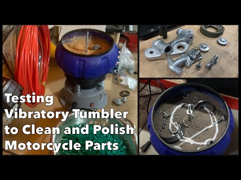 Vibratory Tumbler/Polisher | Using to Clean & Polish Honda Z50 Parts
