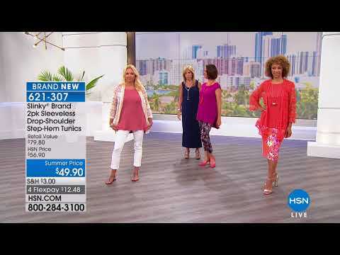 HSN | Slinky Brand Fashions 06.09.2018 - 01 PM