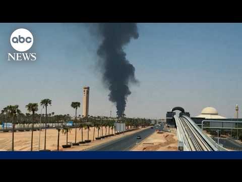 Iranian-backed Houthi militants strike Saudi Arabia's capital city for the 1st time