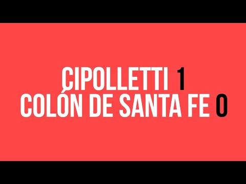 Nacional B 1987/1988 - Fecha 27: Cipolletti 1 - 0 Colón de Santa Fe