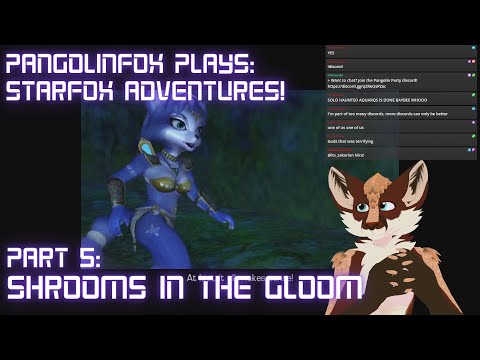 Shrooms in the Gloom - PangolinFox Plays: Star Fox Adventures [Part 5] [Furry Vtuber]