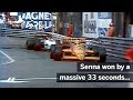 Ayrton Senna's First Win In Monaco | 1987 Monaco Grand Prix
