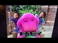 Closing To Barney What A World We Share 1999 VHS