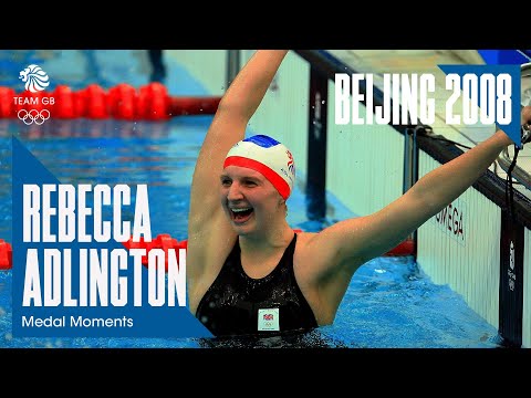 Rebecca Adlington World Record & 800m Gold | Beijing 2008 Medal Moments