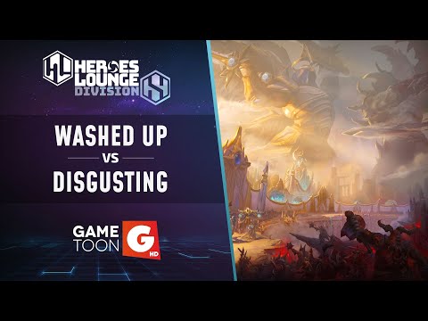HOTS | DISGUSTING vs WASHED UP - Pole Bitewne Wieczności