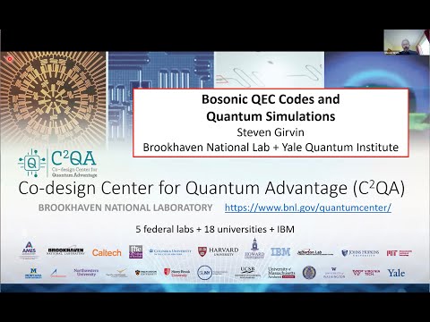 Steven Girvin - Bosonic quantum error correction and quantum simulation