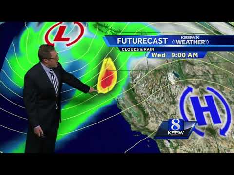 Monday p.m KSBW Weather Forecast 01.22.18