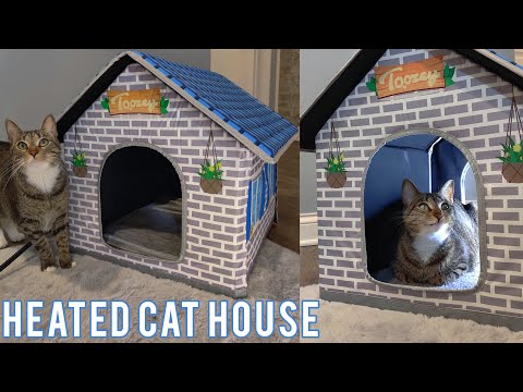 HEATED CAT HOUSE #Unboxing & #Review
