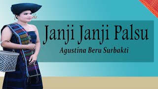 Download lagu Lagu Karo Lama Janji janji palsu Lirik Agustina Beru Surbakti mp3