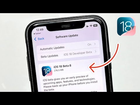 iOS 18 Beta 8 How to Install on any iPhone - iOS 18 Beta 8 Not Showing Fixed