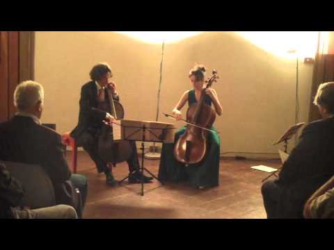 Bononcini Cello Sonata in a minor, Minuet I & II