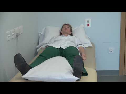 Hip replacement - sleeping position