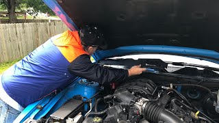 Fixing an Interior Water Leak on a 2012 Mustang