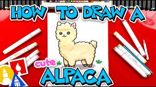 How To Draw A Cute Alpaca