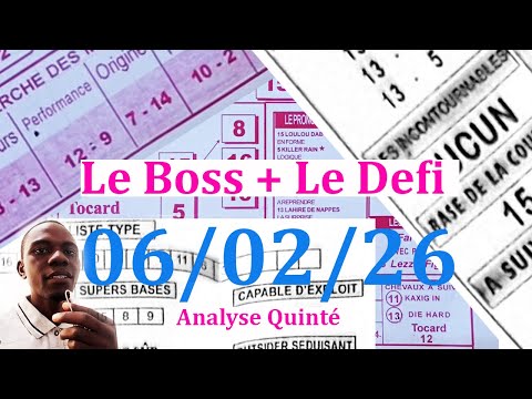 🚨🚨 The BOSS FRIDAY, February 6, 2026 - Analysis: Vincennes (R1) 8th race – Prix Guy de la Brosse