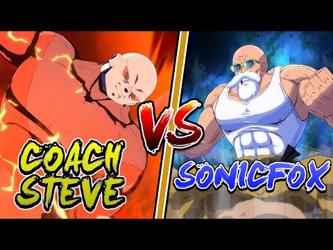 [DBFZ]  Sets vs SonicFox: First Time Fighting Master Roshi! | Dragon Ball FighterZ