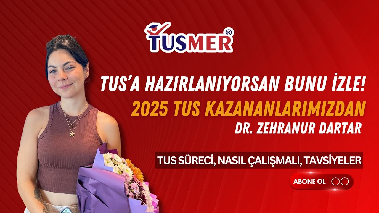 TUS’a Hazırlanıyorsan Bunu İzle! | TUSMER'le TUS'u Kazanan Zehranur’un Başarı Hikayesi