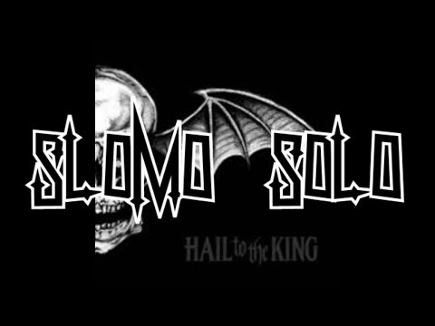 Hail To The King Solo Lesson - Slow and up close