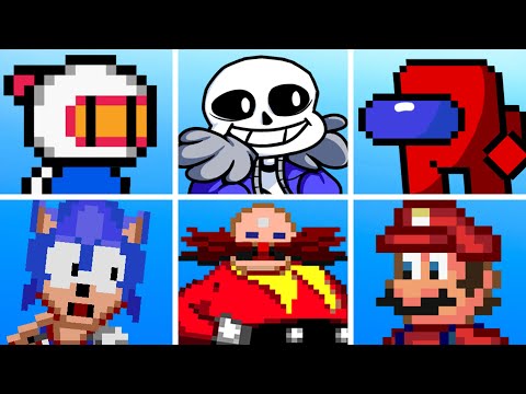 For Hire but every time it's the Opponent's turn the mod changes #1 | Friday Night Funkin'