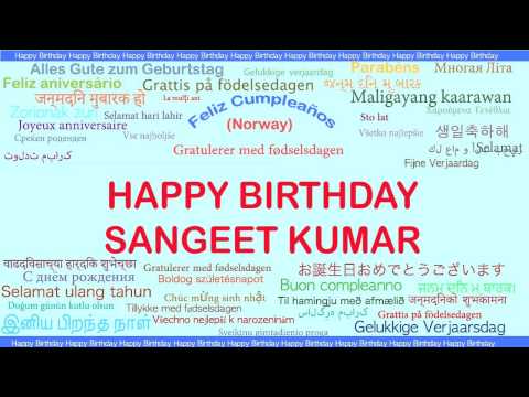 Sangeet Kumar   Languages Idiomas - Happy Birthday