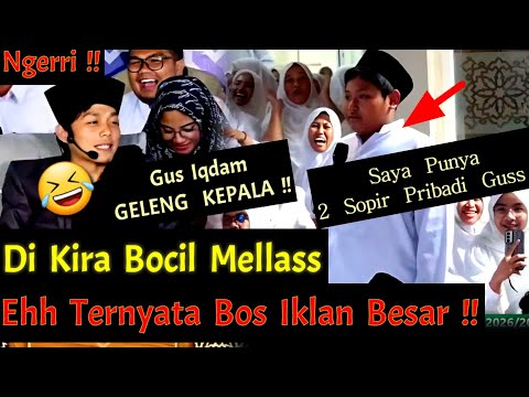 Gus Iqdam Shakes His Head! Faizal Was Mistaken for a Mellas Kid, But Turns Out the Boss's Son Has...