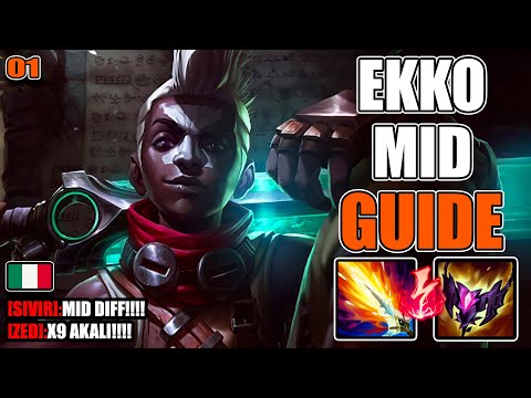 EKKO MID EXPLAINED WELL 🔥 | Complete Guide to Macro and Micro, League of Legends #01