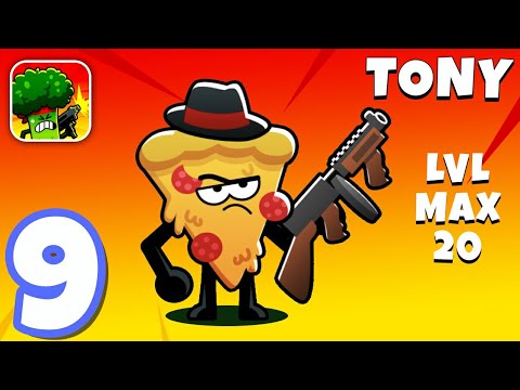 Food Gang - Gameplay Walkthrough Part 9 (Android, iOS) Tony Level MAX 20