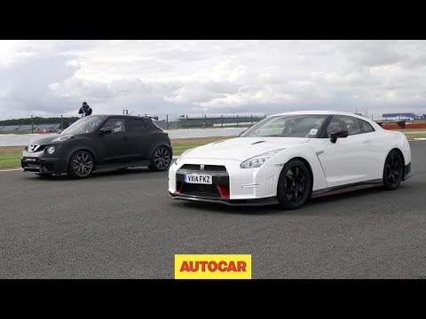 Nissan GT-R Nismo vs Nissan Juke-R 2.0 - Drag race