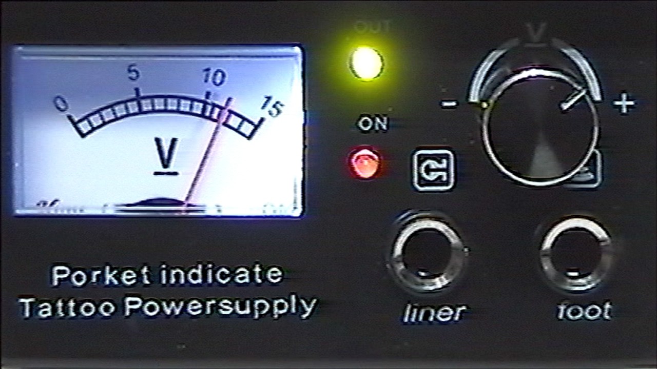 I'm stumped! - Porket indicate Tattoo Powersupply