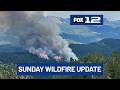 Oregon wildfire update: Austin Fire on Mt. Hood & new fires in Baker County