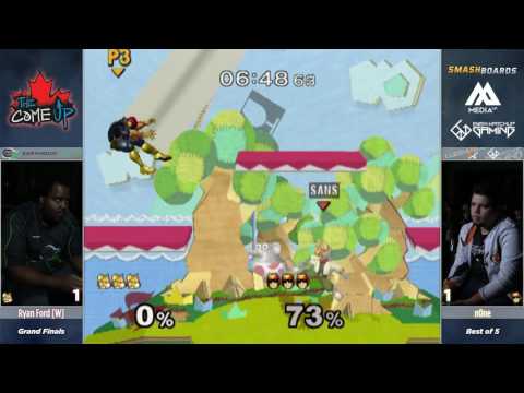n0ne vs Ryan Ford - The Come Up 2017 - Melee Grand Finals