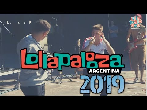 WOS y ACRU FREESTYLE 2019 LOLLAPALOOZA ARGENTINA