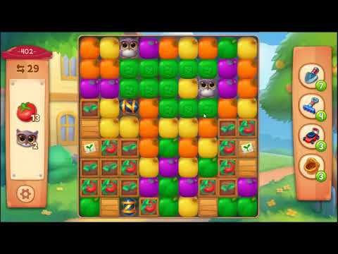 Farmscapes Level 402 - NO BOOSTERS 🌻🚜🐔 | SKILLGAMING ✔️