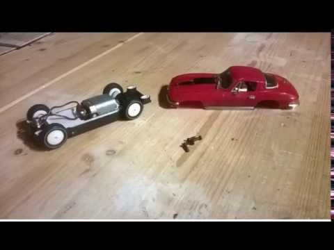 Carrera Universal 1:32 Umbau Slottolution - Carrera Corvette 1967 Sting Ray