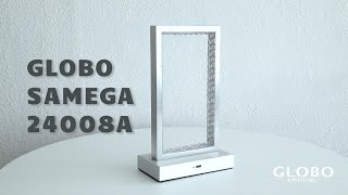 SAMEGA dekoračná USB stolná lampa stmievateľná matný hliník LED/3W/5V, CCT 2700-4000-6500K