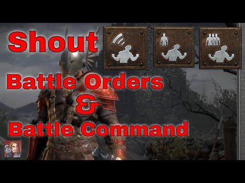 D2R Skills & Abilities - Shout, Battle Command, & Battle Orders (Barbarian, Warcries)