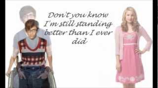 Glee Cast- I&#39;m Still Standing (with lyrics)