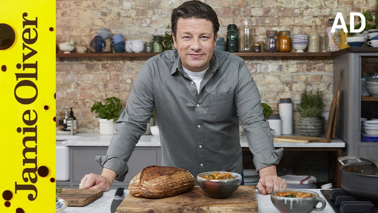 Pearl barley & chorizo soup: Jamie Oliver