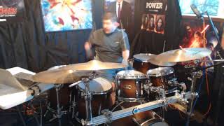 Leftover Salmon - Baby hold on - drum cover